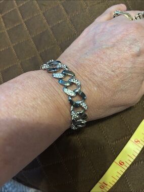 Fifth Avenue Collection Chain Link Bracelet Large